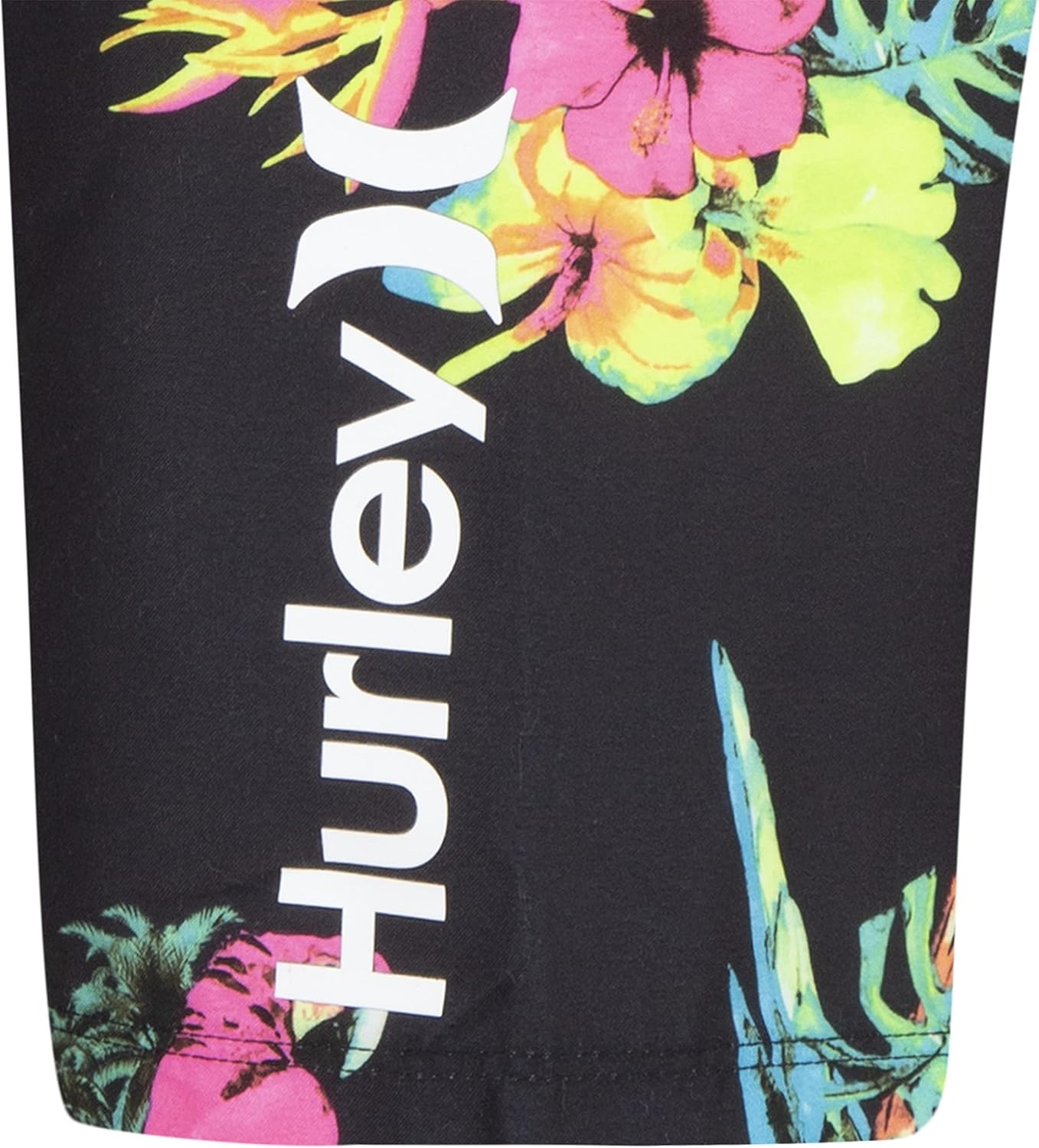Hurley Boys’ Pull on Swim Trunks(Multi/Parrot Floral)