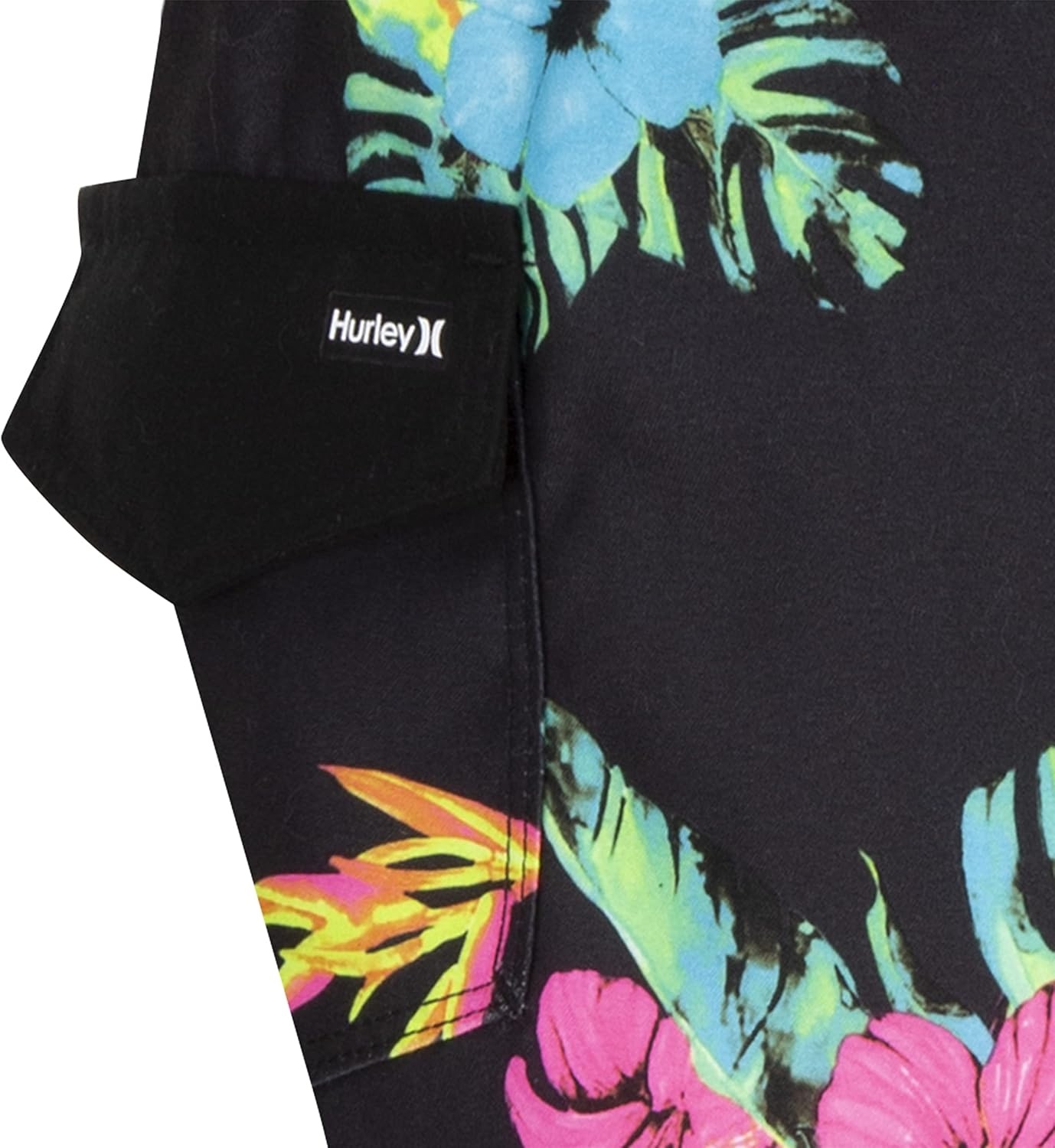 Hurley Boys’ Pull on Swim Trunks(Multi/Parrot Floral)