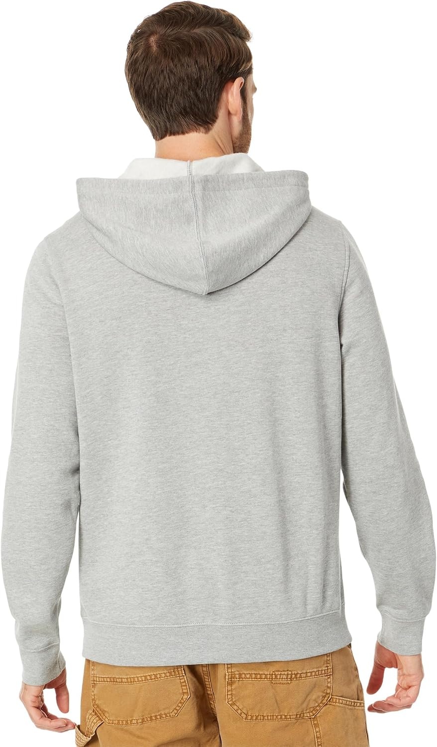 Hurley mens One & Only Solid Fleece Pullover Hoodie(Dark Grey Heather)