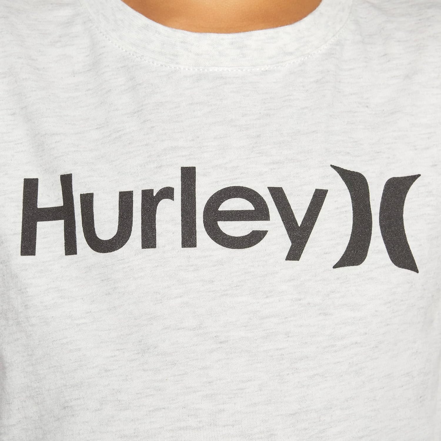 Hurley Boys One and Only Graphic T-Shirt(Birch Heather)