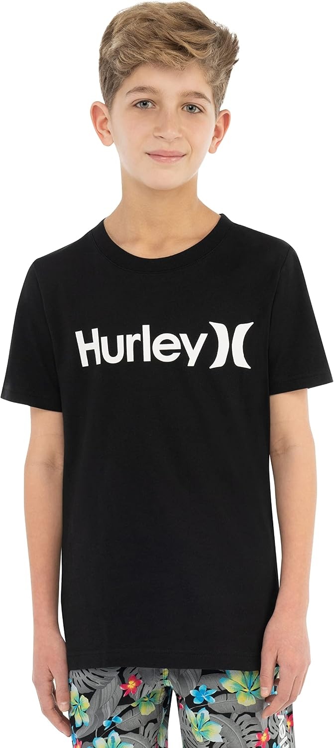 Hurley Boys One and Only Graphic T-Shirt(Black)