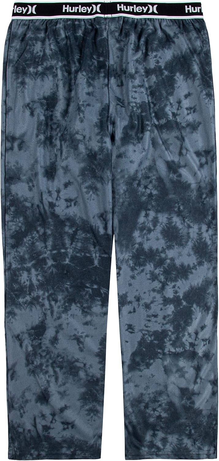 Hurley Boys’ Pajama Pants(Black Tie Dye)