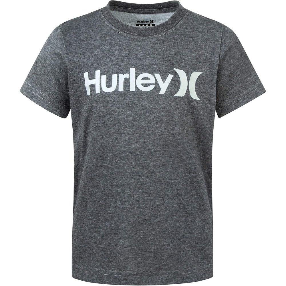 Hurley Boys One and Only Graphic T-Shirt(Charcoal Heather)