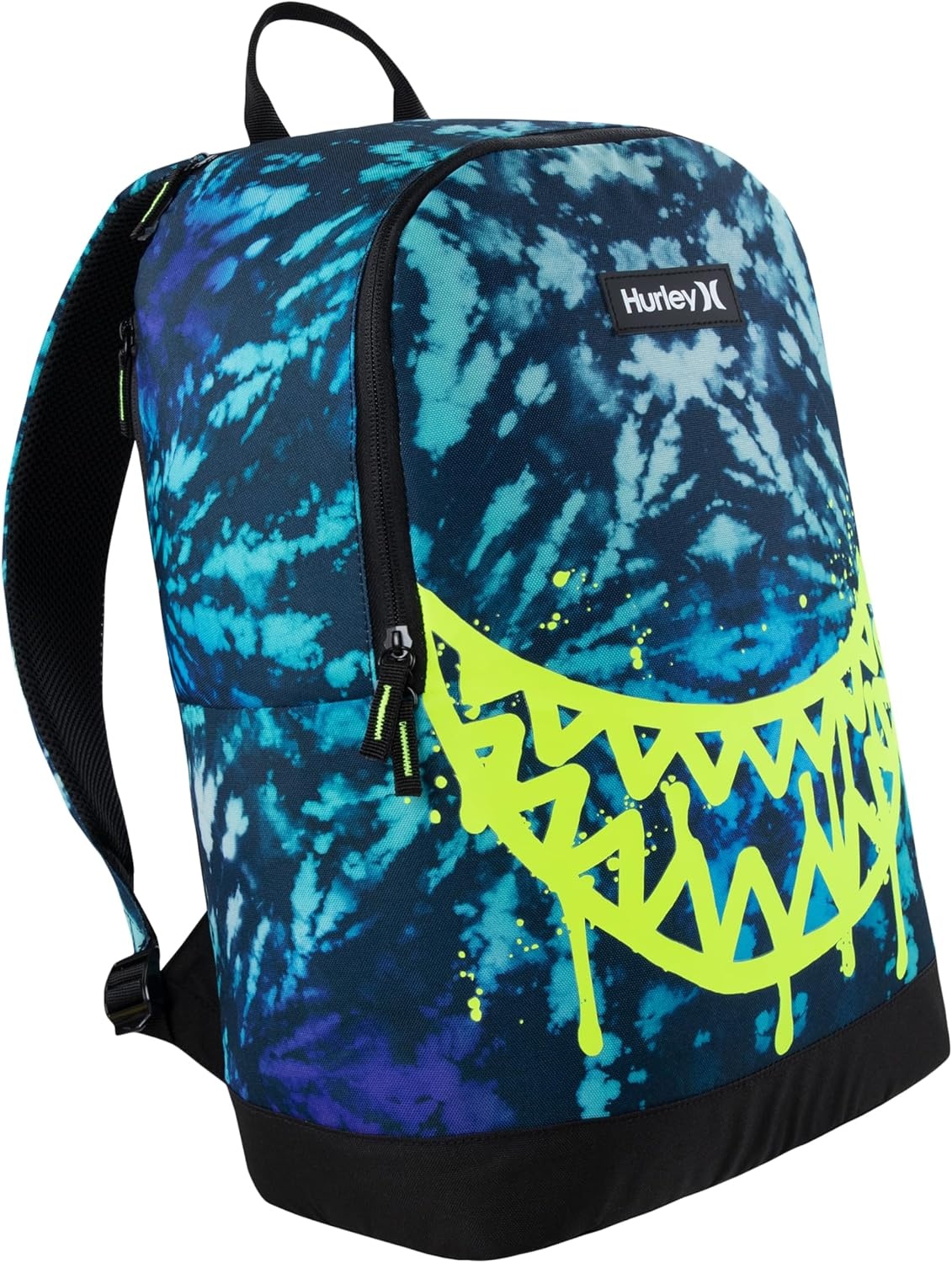 Hurley Unisex-Kids Graphic Backpack, Skeleton, One Size(Blue Lazer/Black)