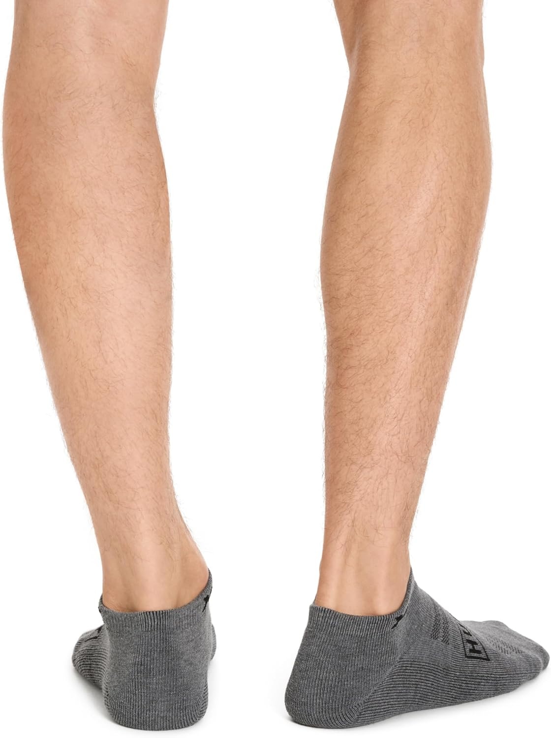 Hurley Mens 8 Pack Sport Cushioned Low Cut Socks(White/Grey Heather/Black)
