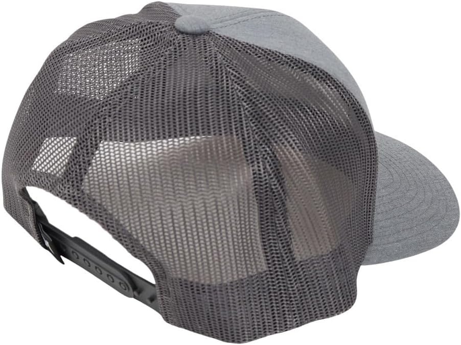 Hurley Mens Trucker Hat – Flexible Quick Dry Fairway Mesh Trucker Hat for Men with Snapback Closure – Classic Mens Caps(Cool Grey Or Black)