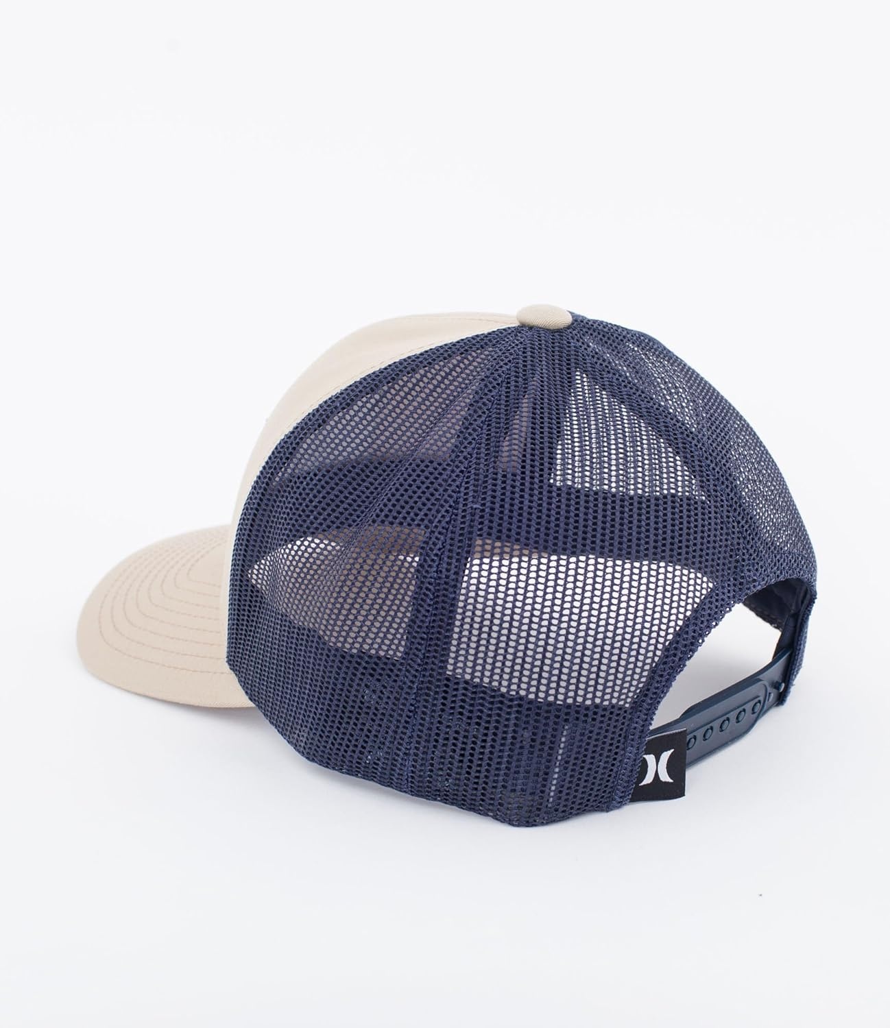 Hurley Mens Trucker Hat – Flexible Quick Dry Fairway Mesh Trucker Hat for Men with Snapback Closure – Classic Mens Caps(Fossil)