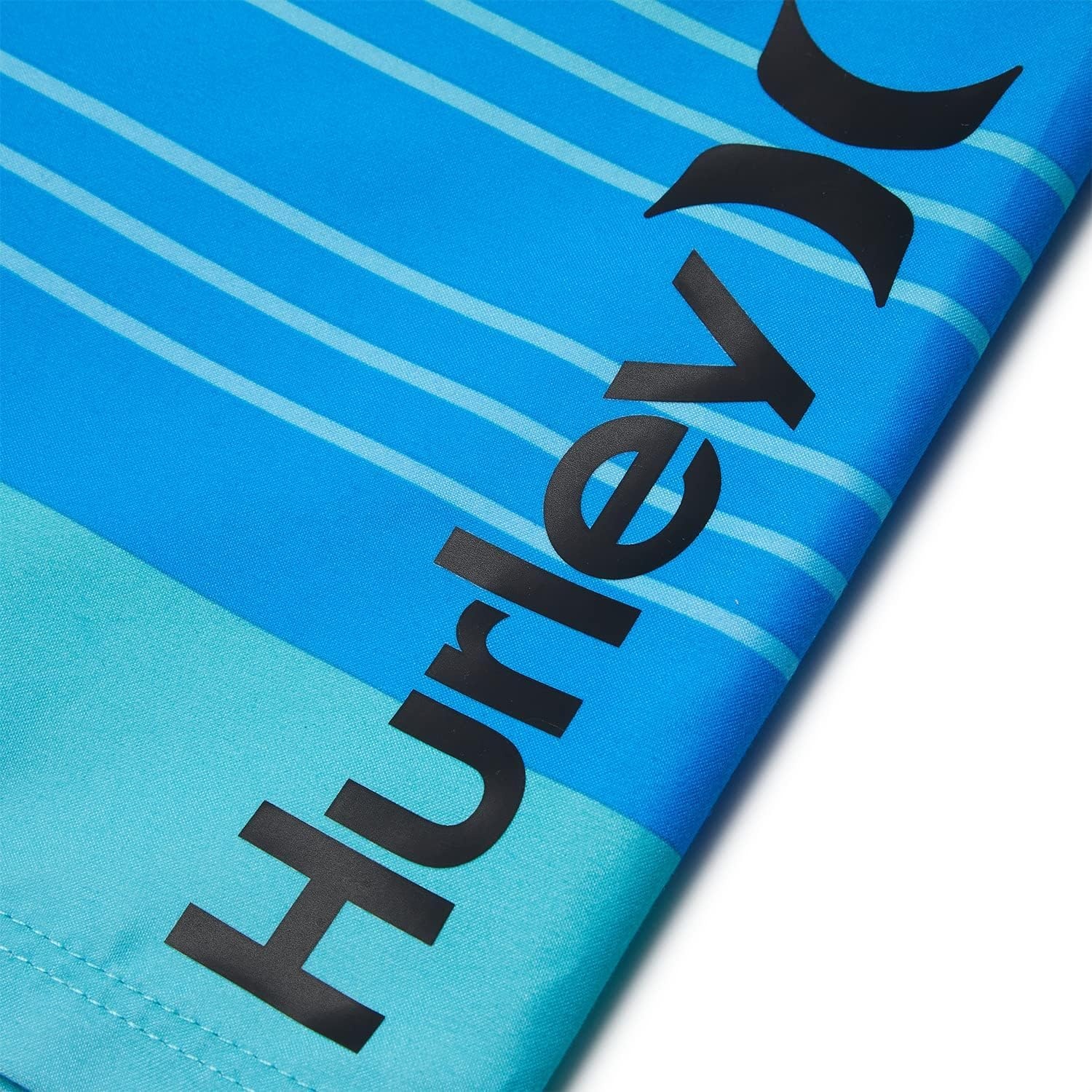 Hurley Boys’ Pull on Swim Trunks(Neptune Blue/Striped)