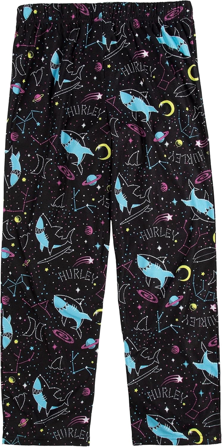 Hurley Boys’ Pajamas(Black/Night Sky)